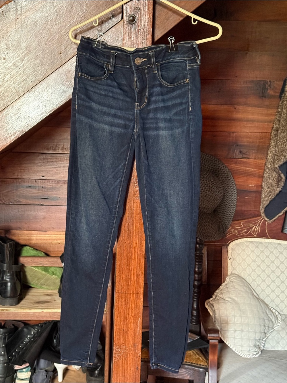 American Eagle Outfitters Navy Skinny Jeans